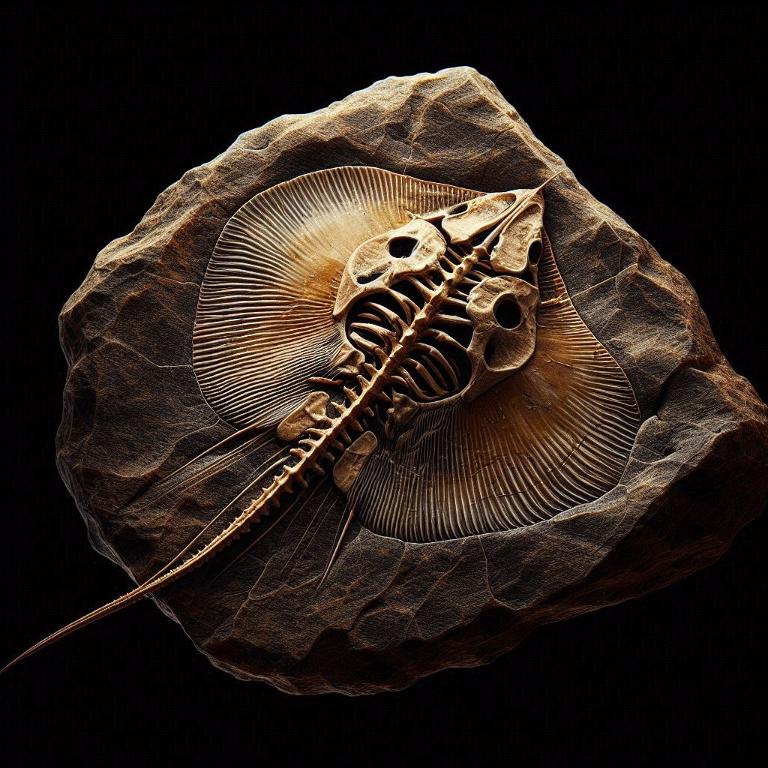 Fossile de Belemnobatis sismondae